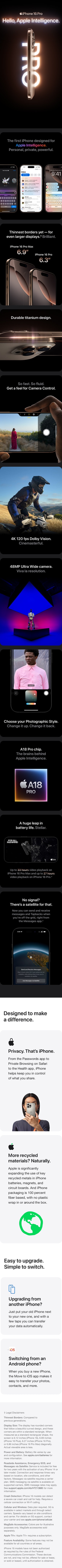 Apple iPhone 16 Pro in White Titanium | Spectrum Mobile Apple iPhone 16 Pro in White Titanium | Spectrum Mobile